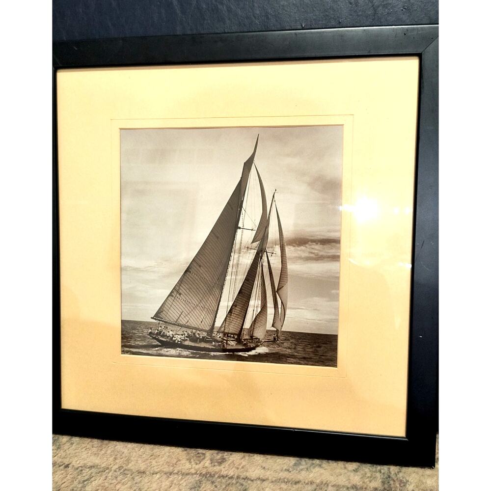 1265.  Sail Boat Framed Print by Michael Kahn